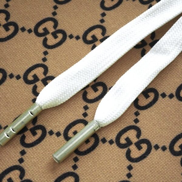 Pants Gucci Monogram Wide-Leg Beige GC053 - Image 7