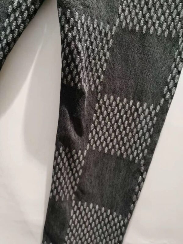 Jeans Louis Vuitton x Nigo Giant Damier Waves MNGM - Image 9