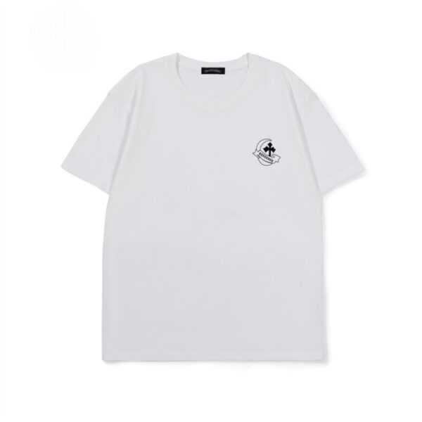 T-shirt Chrome Hearts Large Cross White Logo CH016 - Image 1