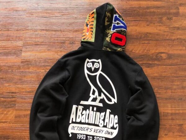 Hoodie Reversible BAPE x OVO - Image 9