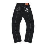 Jeans Corteiz C-Star Black