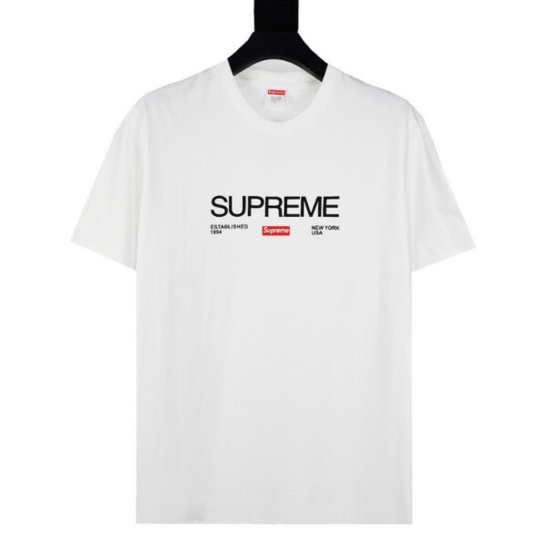 T-shirt Supreme Established 1994 White SP024 - Image 1