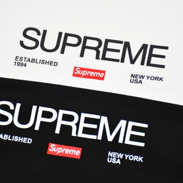 T-shirt Supreme Established 1994 White SP024 - Image 5