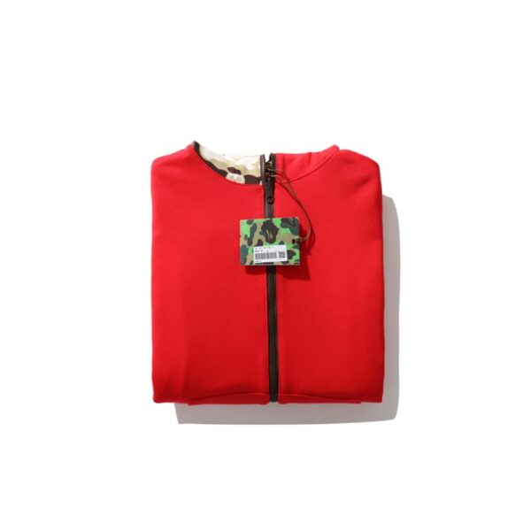 Hoodie BAPE Shark Camo OVO Red BP043 - Image 8