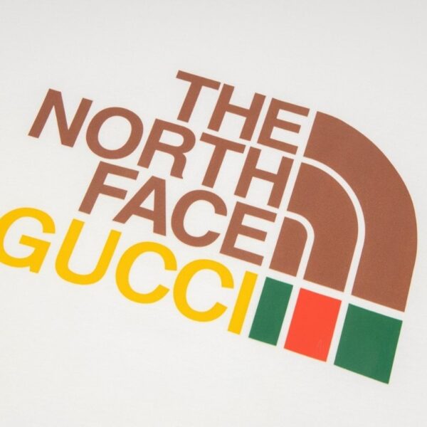 T-Shirt Gucci The North Face White GC041 - Image 4