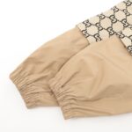 Jacket Gucci Monogram Hooded Beige GC019 - Image 6