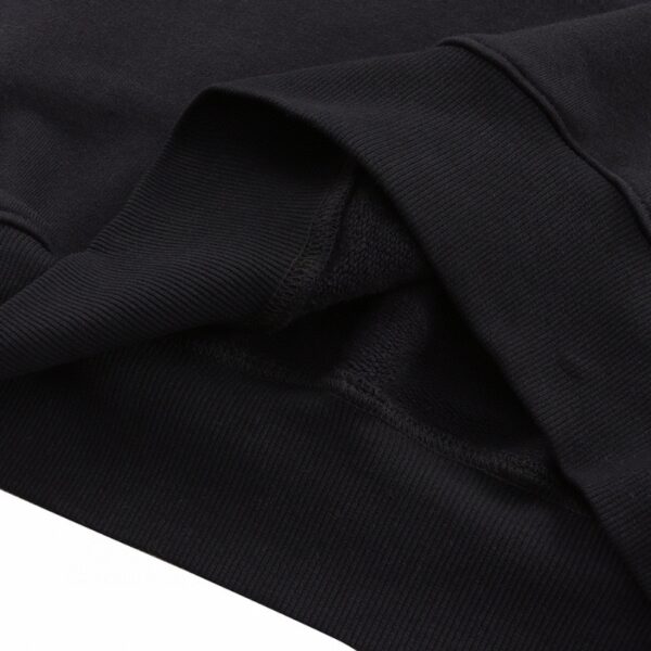 Hoodie Prada Milano Logo Black PD009 - Image 6