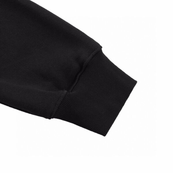 Hoodie Prada Milano Logo Black PD009 - Image 7