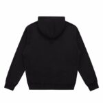 Hoodie Prada Milano Logo Black PD009 - Image 2