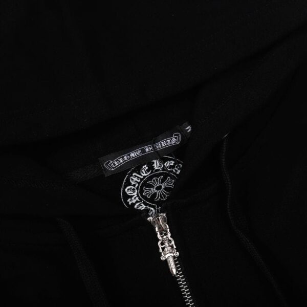 Hoodie Chrome Hearts St. Barth Black CH082 - Image 11
