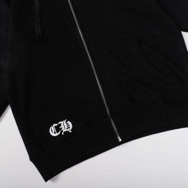 Hoodie Chrome Hearts St. Barth Black CH082 - Image 7