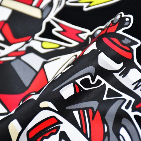 T-shirt Supreme Ducati Racing Graphic Black SP037 - Image 8