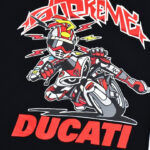 T-shirt Supreme Ducati Racing Graphic Black SP037 - Image 6