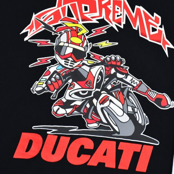 T-shirt Supreme Ducati Racing Graphic Black SP037 - Image 6