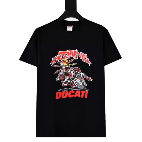 T-shirt Supreme Ducati Racing Graphic Black SP037 - Image 1