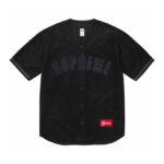 Jersey Supreme Button-Up Velour Logo SP042