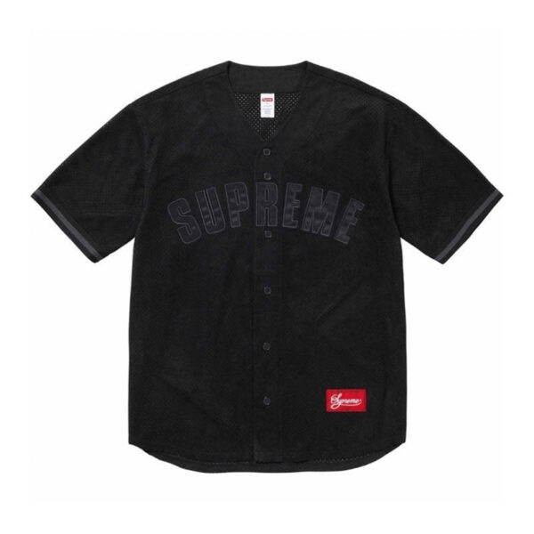 Jersey Supreme Button-Up Velour Logo SP042 - Image 1