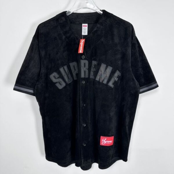 Jersey Supreme Button-Up Velour Logo SP042 - Image 4