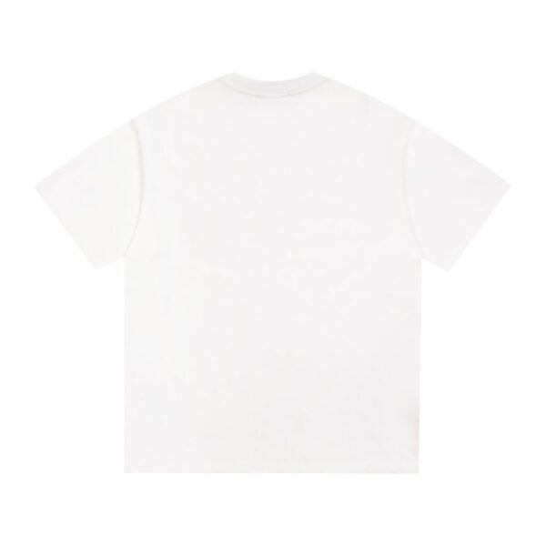 T-shirt Gucci Red Gradient Logo White GC040 - Image 2