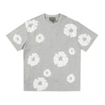 T-shirt Denim Tears White Clouds Grey