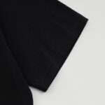 T-shirt Prada Black Graphic Logo PD038 - Image 6