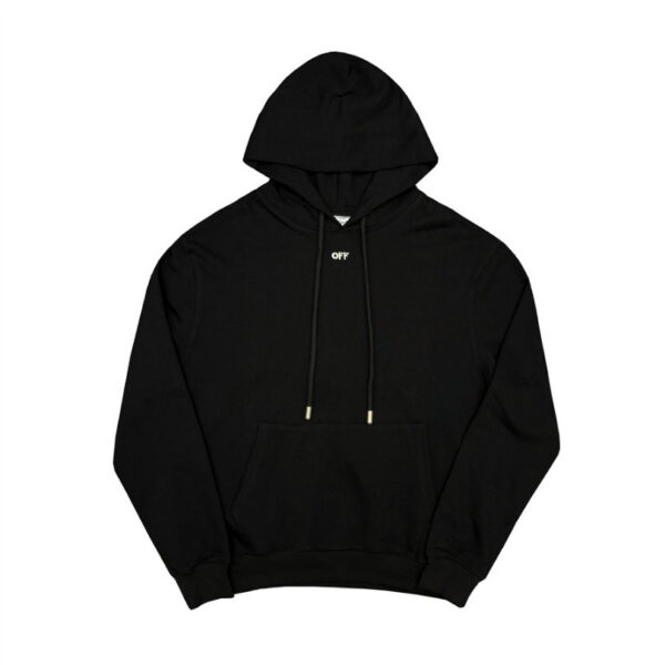 Hoodie Off-White Arrows Graphic Black OFF017 - Image 1