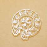 T-shirt Chrome Hearts Gold Horseshoe Logo CH034 - Image 4
