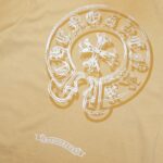 T-shirt Chrome Hearts Gold Horseshoe Logo CH034 - Image 8