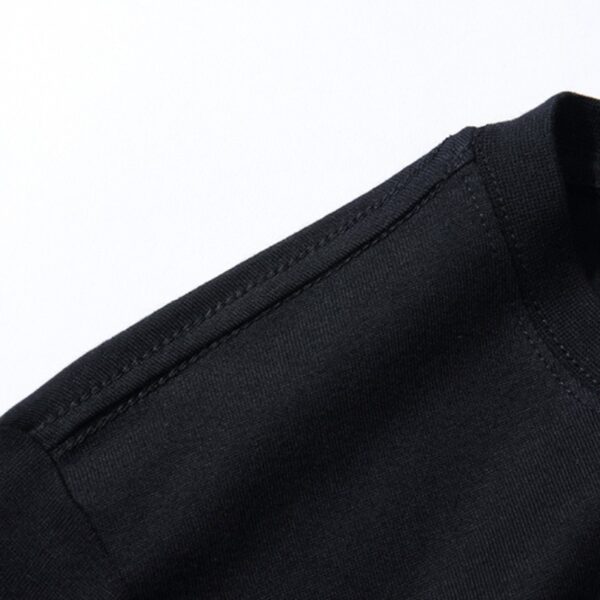 T-shirt Supreme Red Logo Black SP014 - Image 4