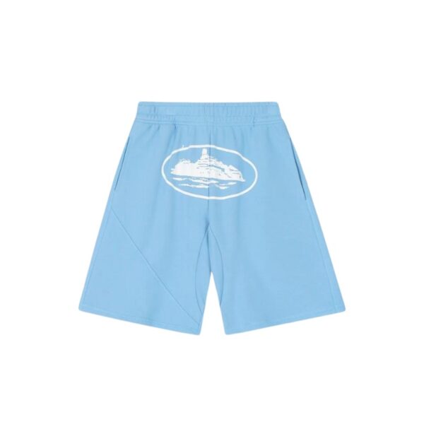 Shorts Corteiz Alcatraz Baby Blue - Image 1