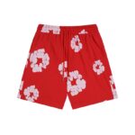 Shorts Denim Tears Circle Clouds Red
