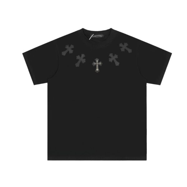 T-shirt Chrome Hearts Cross All Black CH013 - Image 1