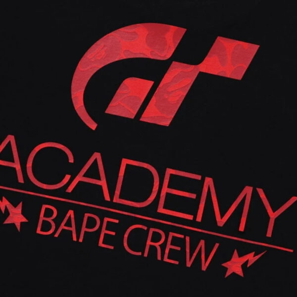T-shirt BAPE Gran Turismo Academy Crew BP067 - Image 5