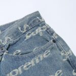 Jeans Supreme Logo Denim & Black Pack SP054 - Image 10