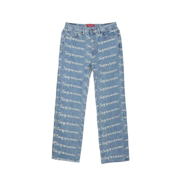 Jeans Supreme Logo Denim & Black Pack SP054 - Image 6