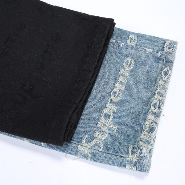 Jeans Supreme Logo Denim & Black Pack SP054 - Image 13