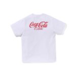 T-shirt BAPE Coca-Cola White Collaboration BP070 - Image 2