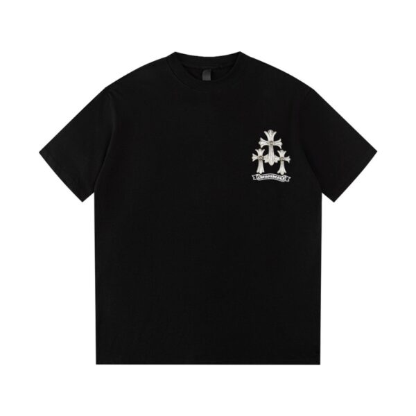 T-shirt Chrome Hearts Multi Cross Black Print CH041 - Image 1