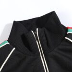 Track Jacket Gucci GG Stripes Black GC022 - Image 4