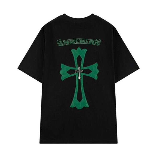 T-shirt Chrome Hearts Large Cross Black Print CH044 - Image 2