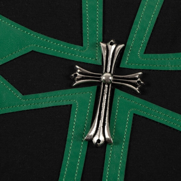 T-shirt Chrome Hearts Large Cross Black Print CH044 - Image 6