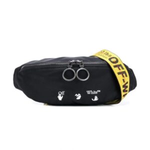 Bag Off-White Industrial Belt Bag Black OFF012
