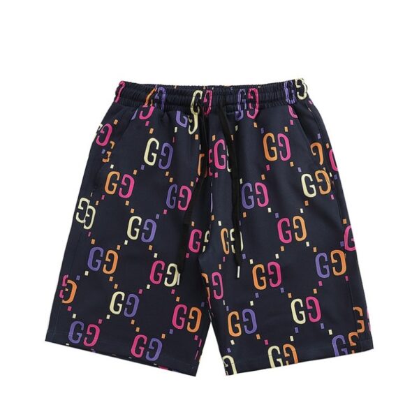 Set Gucci GG Multicolor Shirt and Shorts GC027 - Image 6