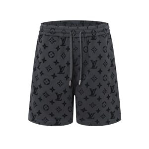 Shorts Louis Vuitton Monogram Grey Black