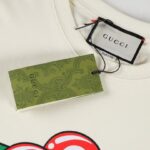 T-shirt Gucci Heart Logo White GC016 - Image 7
