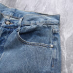 Jeans Chrome Hearts Cross Patchwork CH051 - Image 7