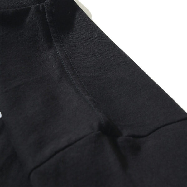 T-shirt BAPE Shark Embroidery Black BP012 - Image 7
