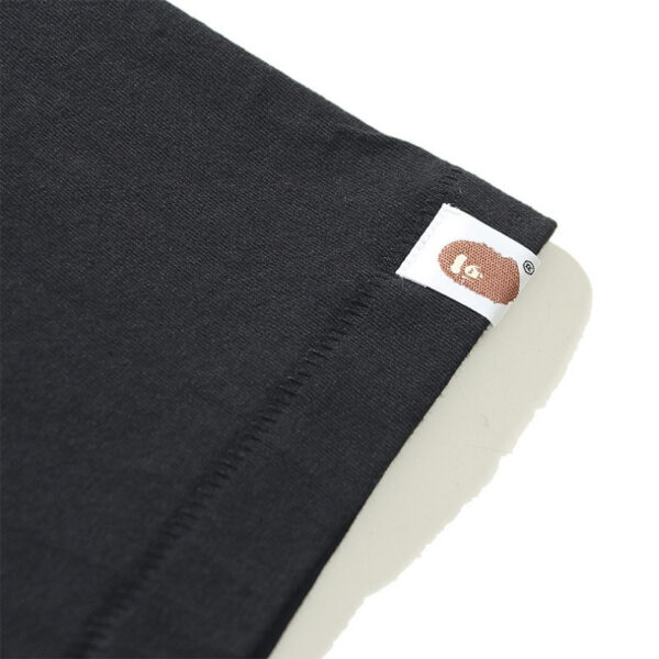T-shirt BAPE Shark Embroidery Black BP012 - Image 10