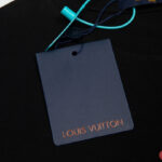 T-shirt Louis Vuitton Very Lovely Black LV017 - Image 8