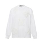 Sweatshirt Louis Vuitton Monogram Embroidered LV049 - Image 4